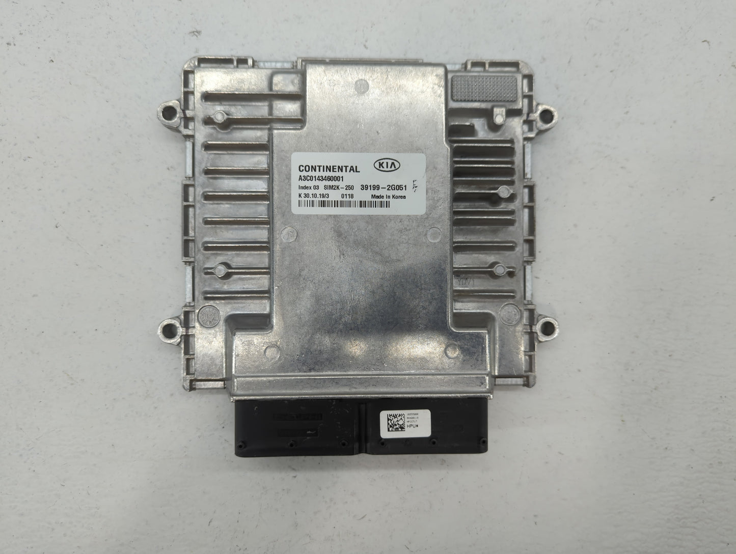 2019-2020 Kia Sorento PCM Engine Control Computer ECU ECM PCU OEM P/N:39199-2G051 Fits Fits 2019 2020 OEM Used Auto Parts - 