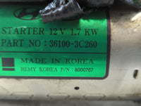 2016-2020 Kia Sorento Car Starter Motor Solenoid OEM P/N:36100-3C260 Fits Fits 2015 2016 2017 2018 2019 2020 OEM Used Auto P