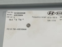2020-2021 Kia Soul Radio AM FM Cd Player Receiver Replacement P/N:96160K0090WK Fits Fits 2020 2021 OEM Used Auto Parts - Oem