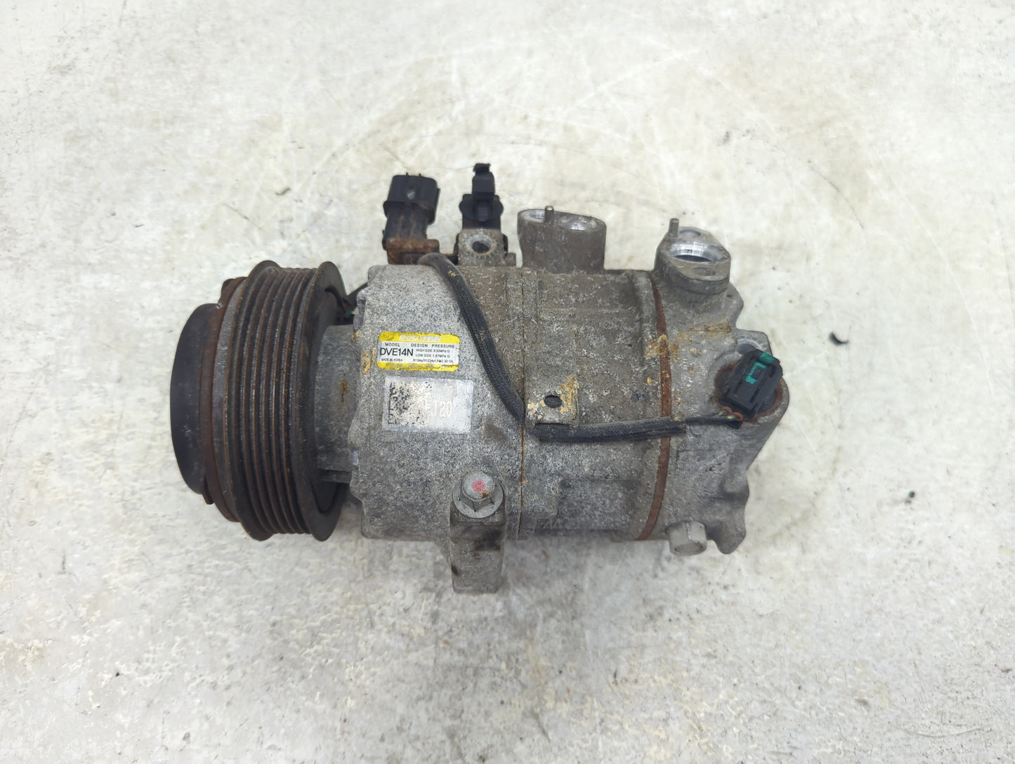 2020-2021 Kia Soul Air Conditioning A/c Ac Compressor Oem - Oemusedautoparts1.com
