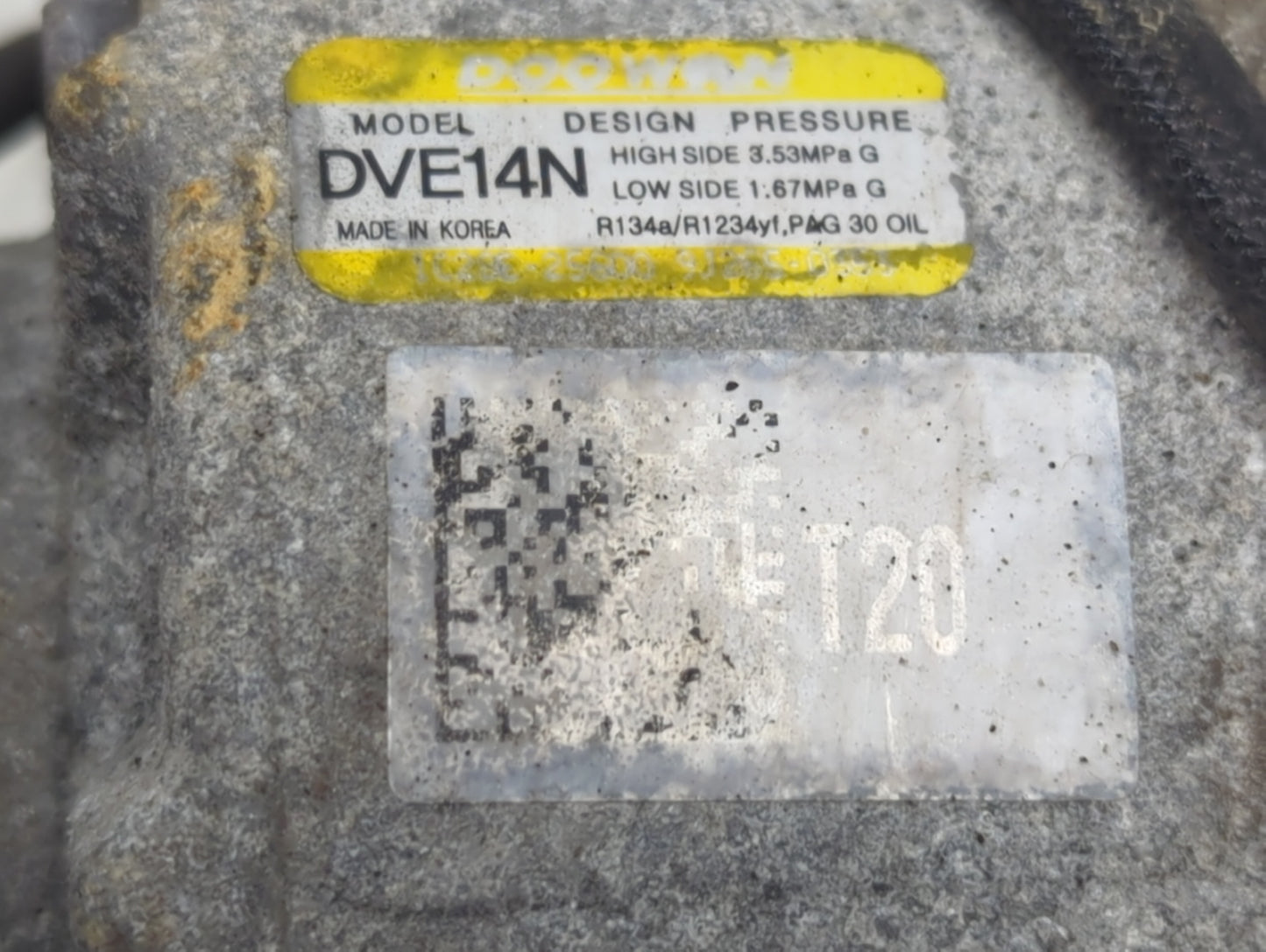 2020-2021 Kia Soul Air Conditioning A/c Ac Compressor Oem - Oemusedautoparts1.com