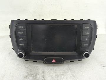 2020-2021 Kia Soul Radio AM FM Cd Player Receiver Replacement P/N:96160K0090WK Fits Fits 2020 2021 OEM Used Auto Parts - Oem