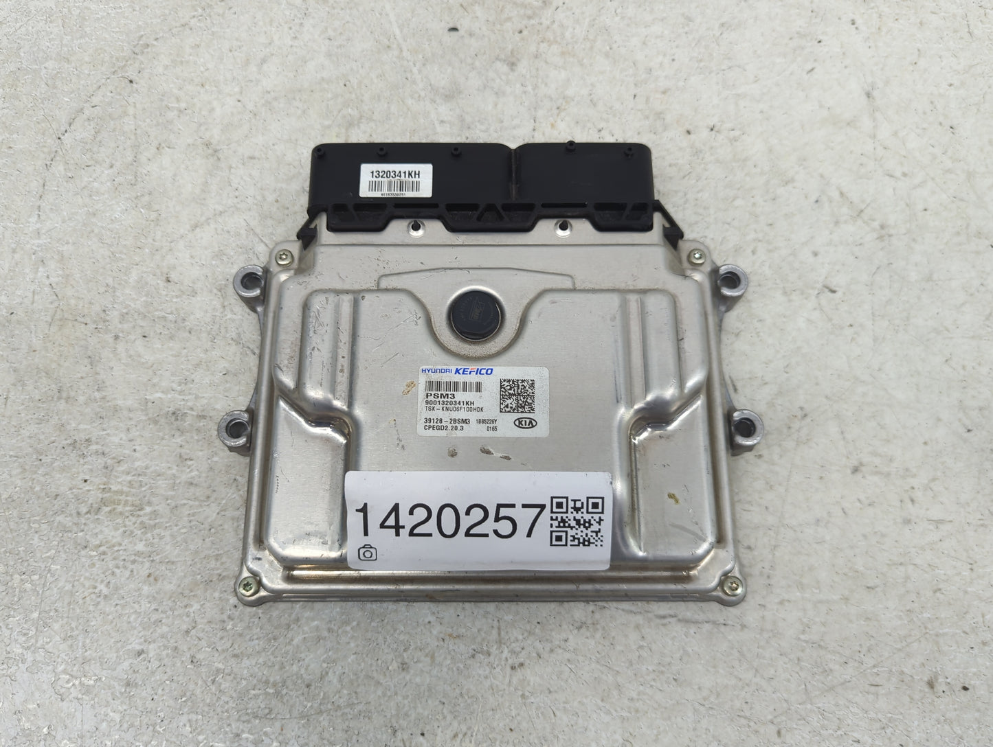 2021 Kia Soul PCM Engine Control Computer ECU ECM PCU OEM P/N:39128-2BSM3 Fits OEM Used Auto Parts - Oemusedautoparts1.com