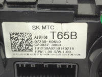 2020-2021 Kia Soul Climate Control Module Temperature AC/Heater Replacement P/N:97250-K0650 C20037-3060 Fits Fits 2020 2021 