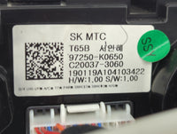 2020-2021 Kia Soul Climate Control Module Temperature AC/Heater Replacement P/N:97250-K0650 C20037-3060 Fits Fits 2020 2021 