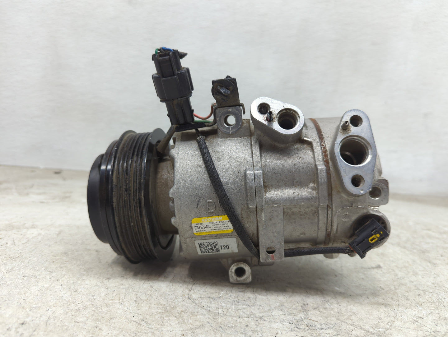 2020-2021 Kia Soul Air Conditioning A/c Ac Compressor Oem - Oemusedautoparts1.com