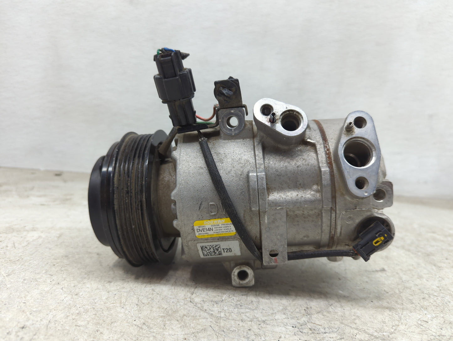 2020-2021 Kia Soul Air Conditioning A/c Ac Compressor Oem - Oemusedautoparts1.com