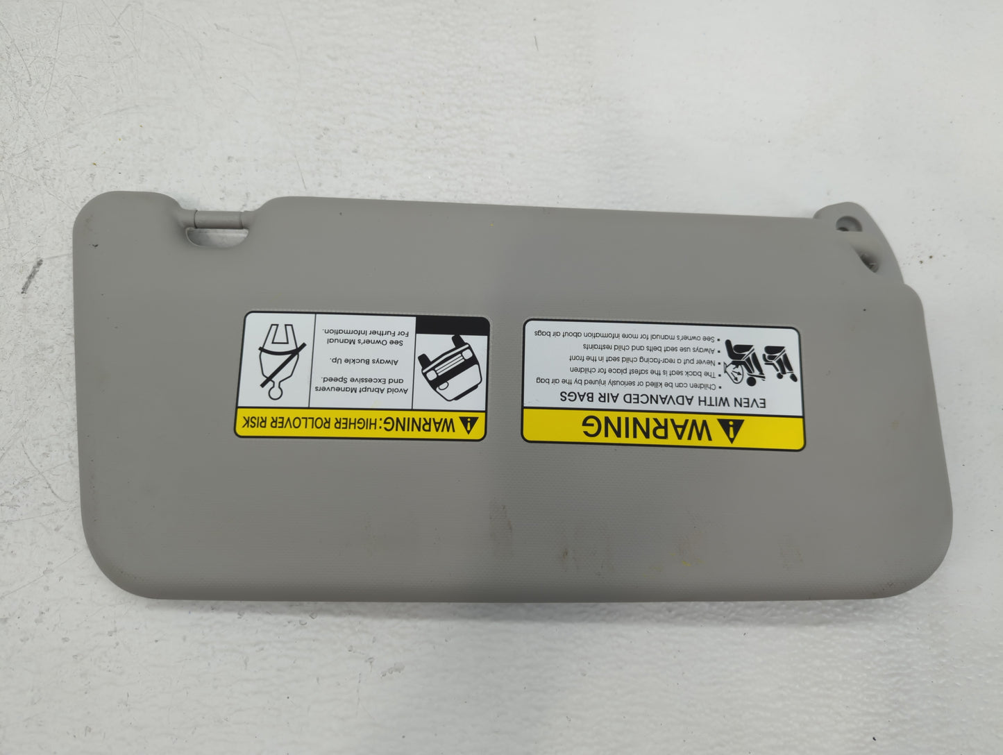 2020-2021 Kia Soul Sun Visor Shade Replacement Passenger Right Mirror Fits Fits 2020 2021 OEM Used Auto Parts - Oemusedautop