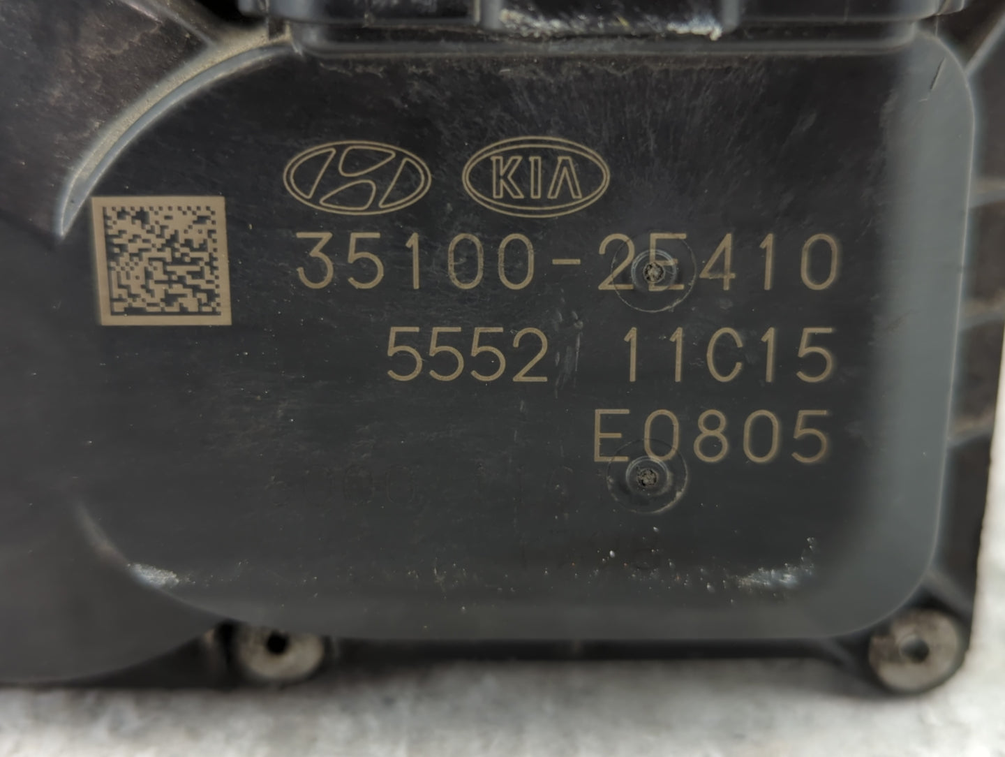2020-2021 Kia Soul Throttle Body P/N:5552 11C15 35100-2E410 Fits Fits 2020 2021 2022 OEM Used Auto Parts - Oemusedautoparts1