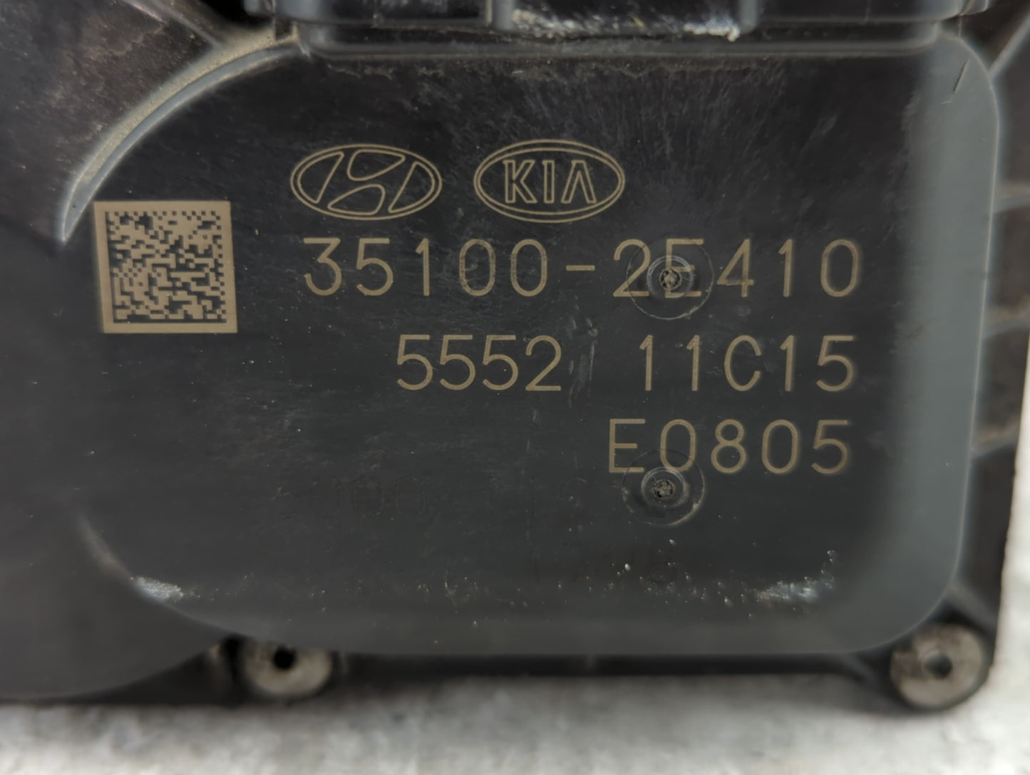 2020-2021 Kia Soul Throttle Body P/N:5552 11C15 35100-2E410 Fits Fits 2020 2021 2022 OEM Used Auto Parts - Oemusedautoparts1