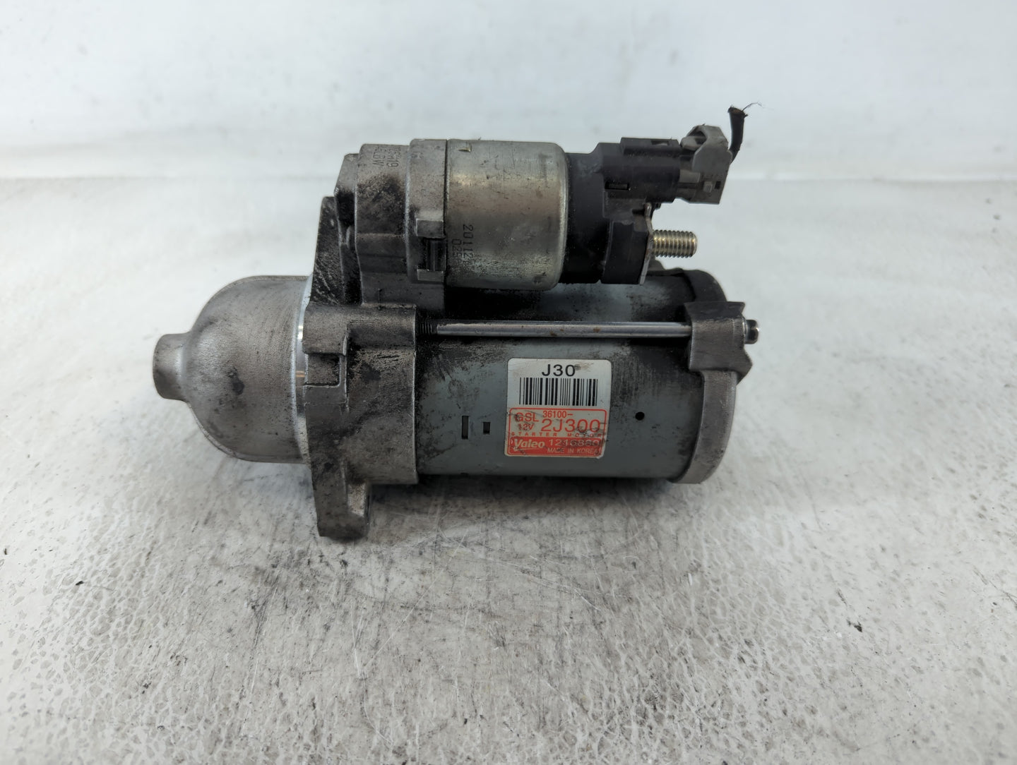 2020-2021 Kia Soul Car Starter Motor Solenoid OEM P/N:1216880 36100-2J300 Fits Fits 2020 2021 2022 OEM Used Auto Parts - Oem