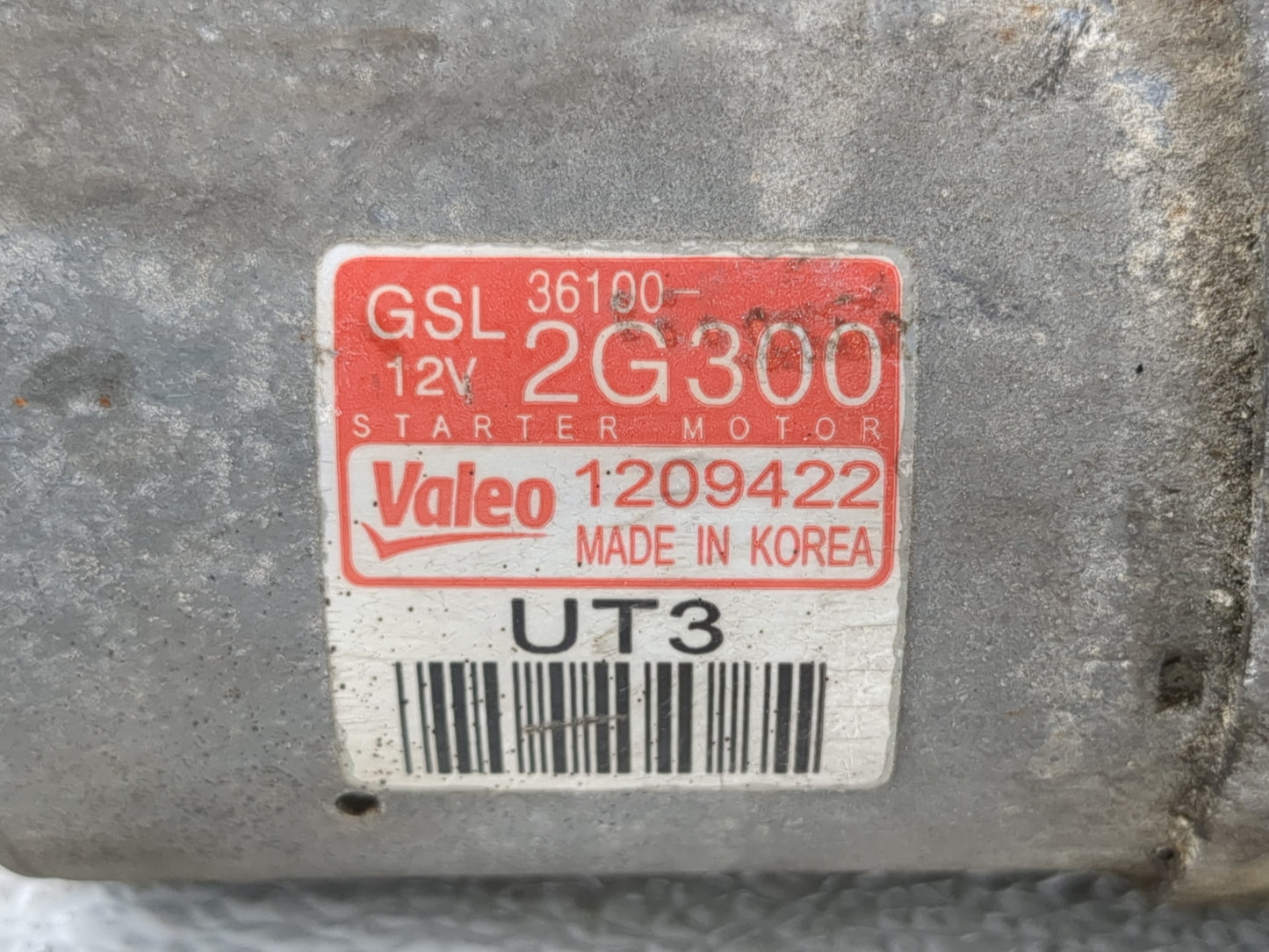 2017-2021 Kia Sportage Car Starter Motor Solenoid OEM P/N:36100-2G300 Fits Fits 2016 2017 2018 2019 2020 2021 OEM Used Auto 