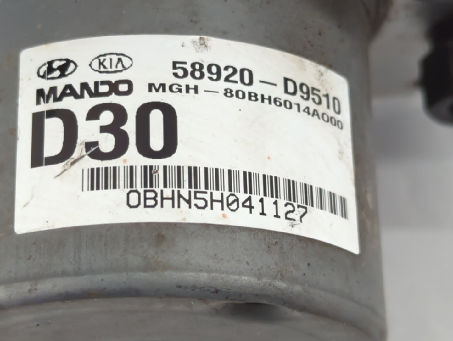 2020-2021 Kia Sportage ABS Pump Control Module Replacement P/N:58920-D9510 Fits Fits 2020 2021 OEM Used Auto Parts - Oemused