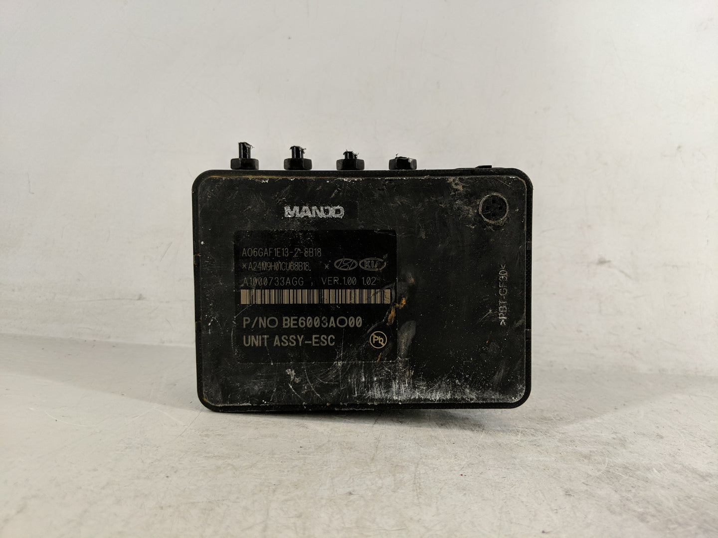 2020-2021 Kia Sportage ABS Pump Control Module Replacement P/N:BE6003AO00 58920-D9510 Fits Fits 2020 2021 OEM Used Auto Part