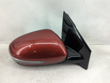2017-2021 Kia Sportage Driver Left Side View Manual Door Mirror Burgundy - Oemusedautoparts1.com