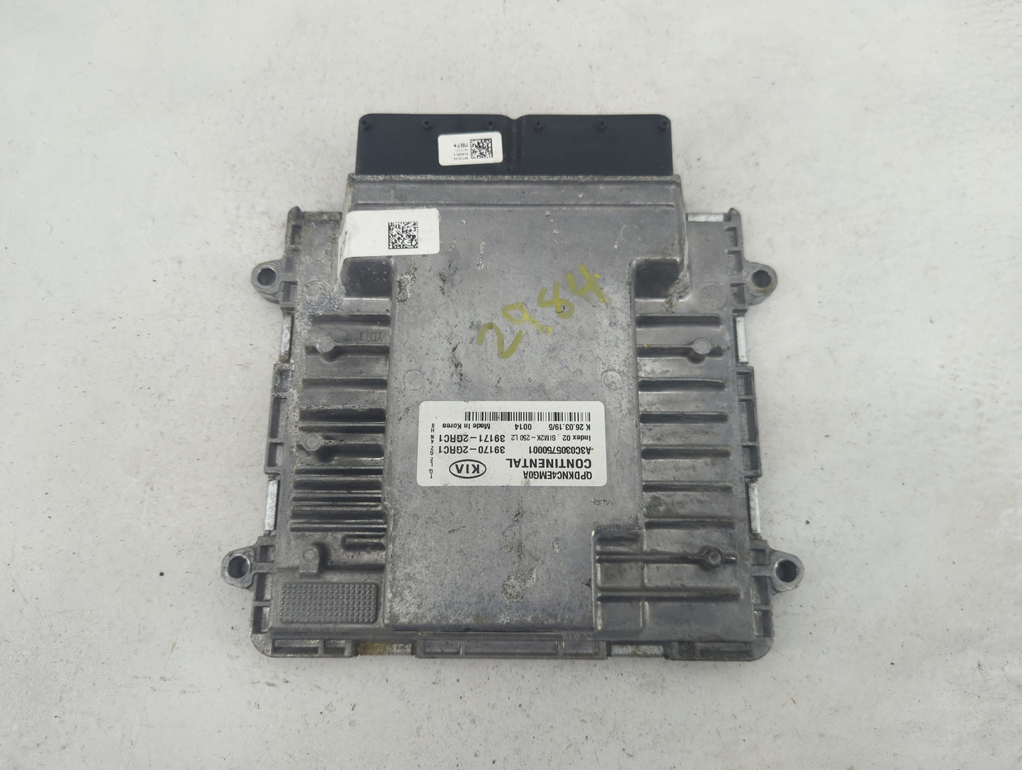 2020-2021 Kia Sportage PCM Engine Control Computer ECU ECM PCU OEM P/N:39171-2GRC1 39170-2GRC1 Fits Fits 2020 2021 OEM Used 