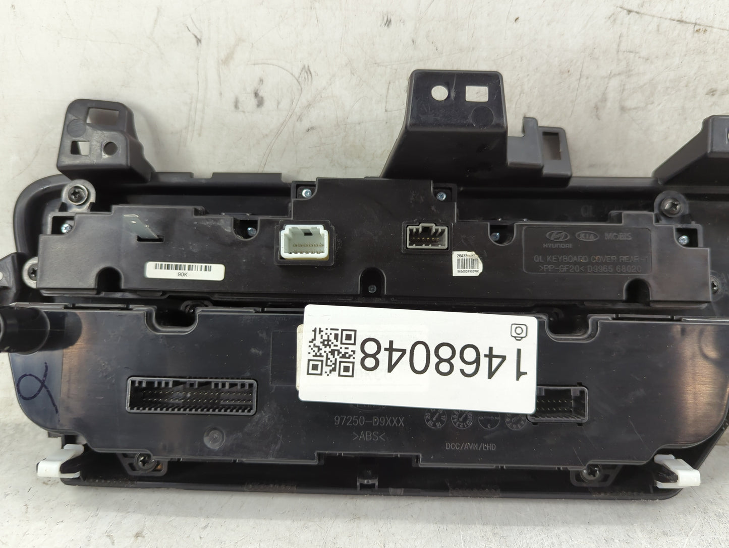 2020-2021 Kia Sportage Climate Control Module Temperature AC/Heater Replacement P/N:97250-D9XXX D9965 68020 Fits Fits 2020 2