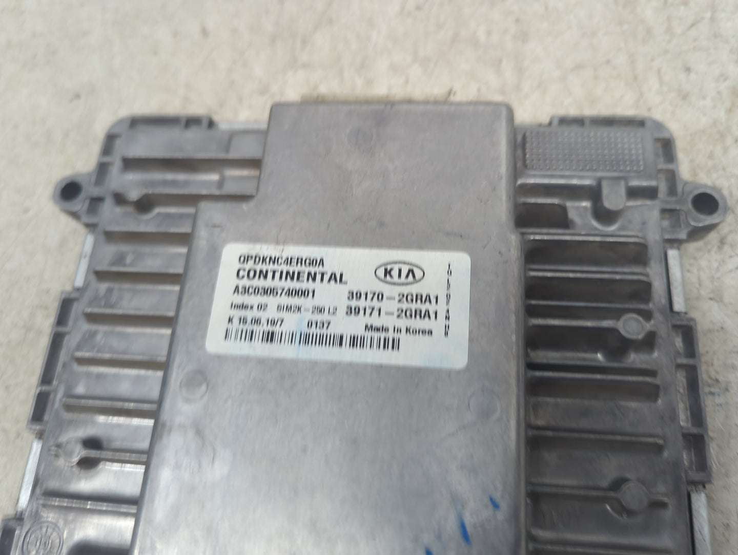 2020 Kia Sportage PCM Engine Control Computer ECU ECM PCU OEM P/N:39170-2GRA1 39171-2GRA1, A3C0305740001, QPDKNC4ERG0A Fits 