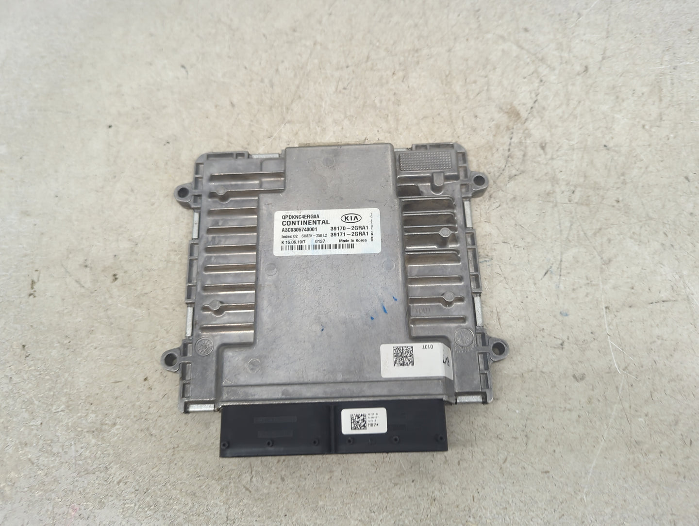2020 Kia Sportage PCM Engine Control Computer ECU ECM PCU OEM P/N:39170-2GRA1 39171-2GRA1, A3C0305740001, QPDKNC4ERG0A Fits 