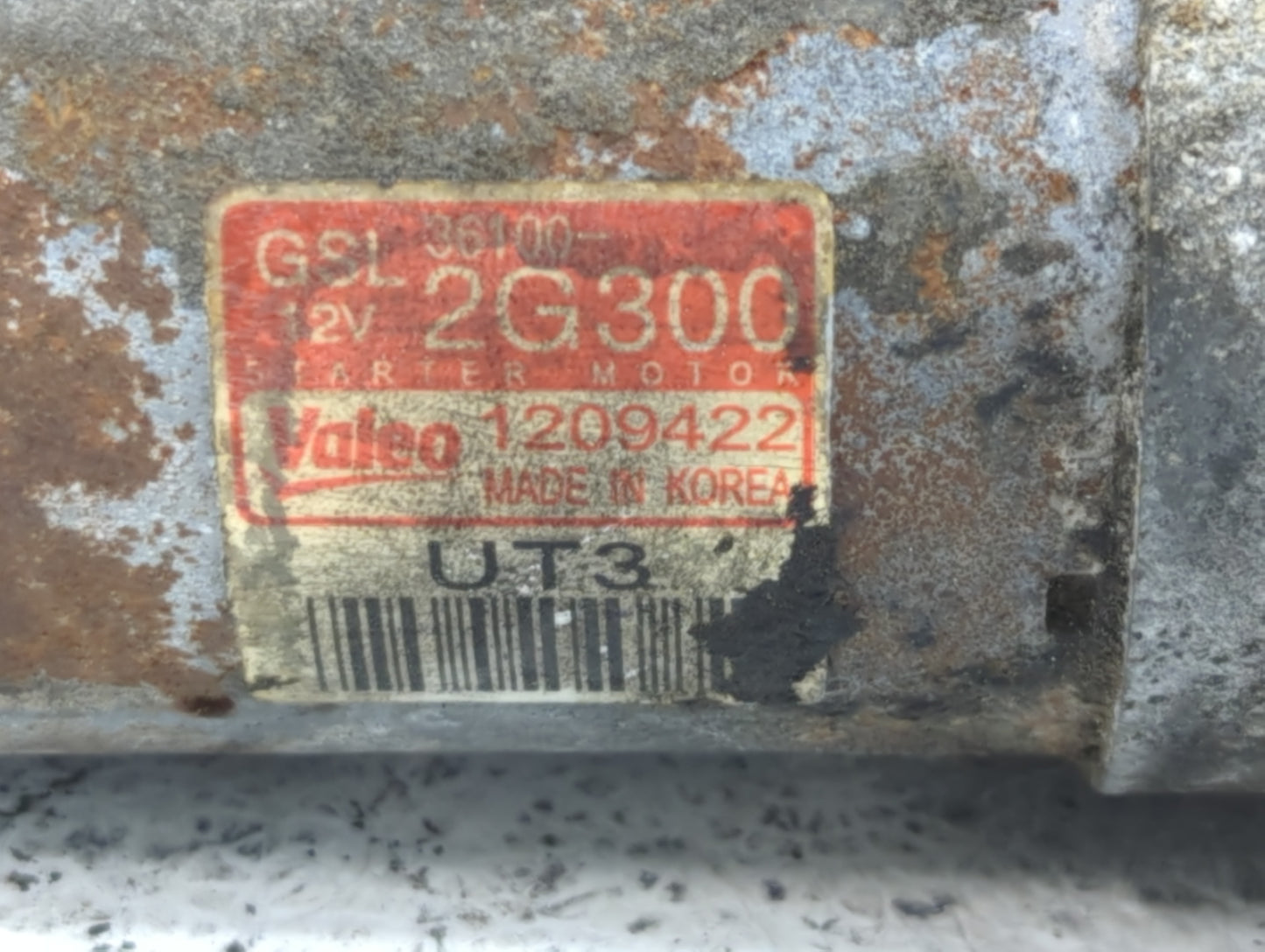 2017-2021 Kia Sportage Car Starter Motor Solenoid OEM P/N:36100-2G300 Fits Fits 2016 2017 2018 2019 2020 2021 OEM Used Auto 