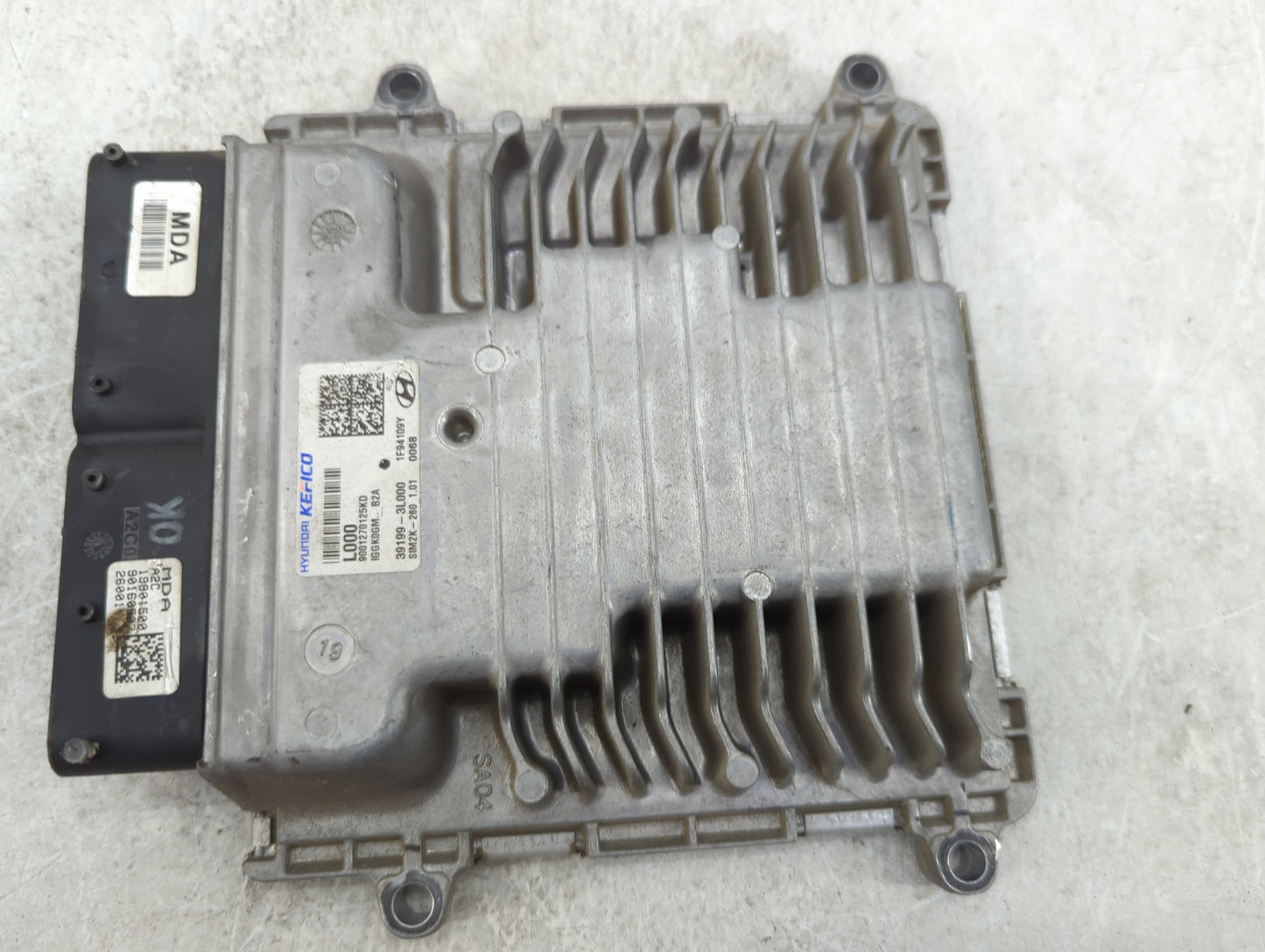 2020 Kia Telluride PCM Engine Control Computer ECU ECM PCU OEM P/N:39199-3L000 SIM2K-260, 9001270125KD Fits OEM Used Auto Pa