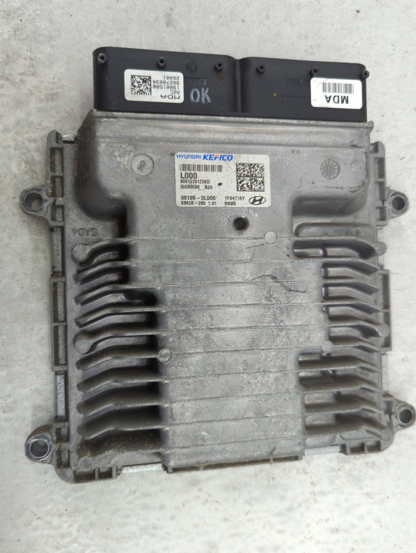 2020 Kia Telluride PCM Engine Control Computer ECU ECM PCU OEM P/N:39199-3L000 9001270125KD, IGGK0GM, SIM2K-260 Fits OEM Use