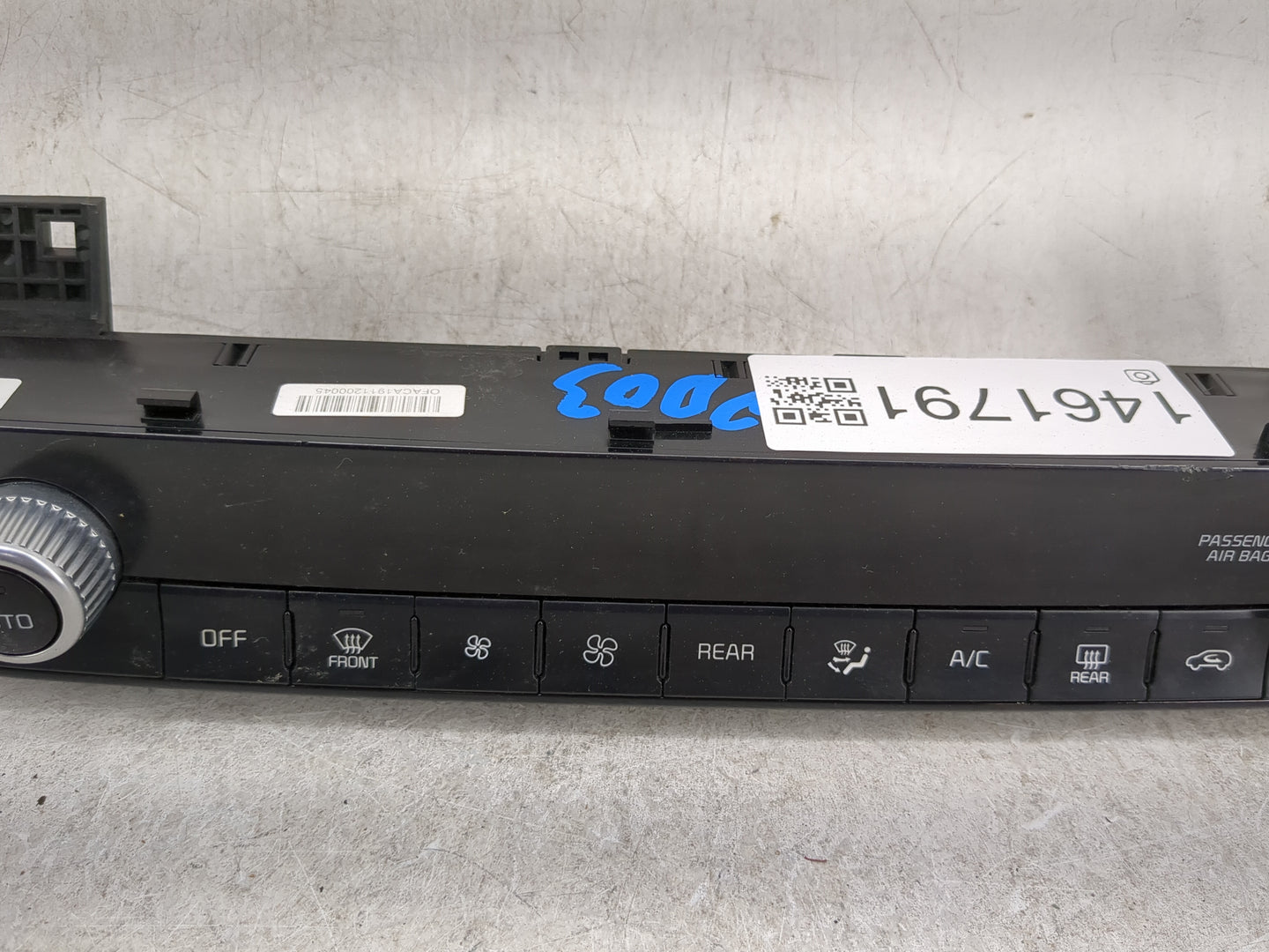 2020-2022 Kia Telluride Climate Control Module Temperature AC/Heater Replacement P/N:97250-S9300 Fits Fits 2020 2021 2022 OE