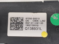 2020-2022 Kia Telluride Climate Control Module Temperature AC/Heater Replacement P/N:97250-S9310 97250-S9XXX Fits OEM Used A
