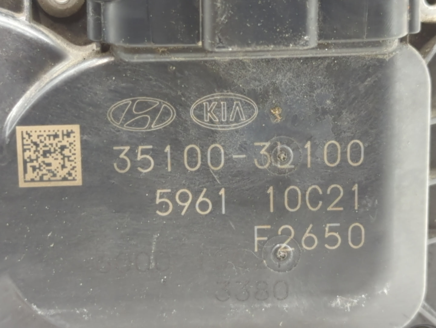 2020-2022 Kia Telluride Throttle Body P/N:35100-3L100 Fits Fits 2017 2018 2019 2020 2021 2022 OEM Used Auto Parts - Oemuseda