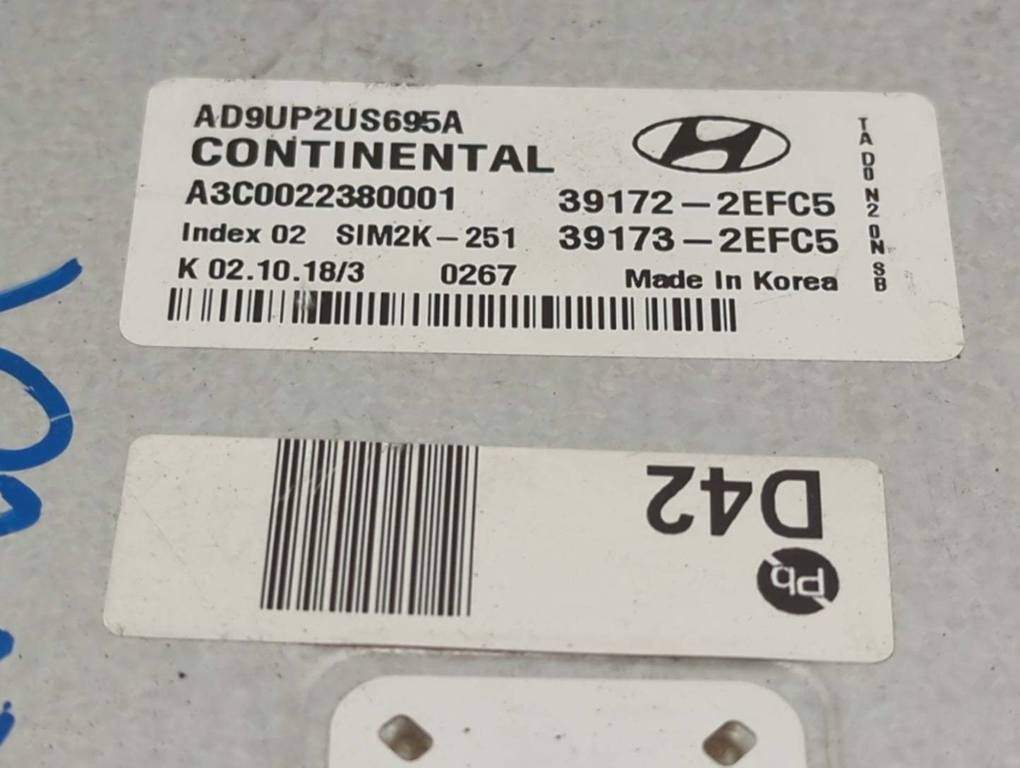 2020 Landrover Range Rover Velar PCM Engine Control Computer ECU ECM PCU OEM Fits OEM Used Auto Parts - Oemusedautoparts1.co