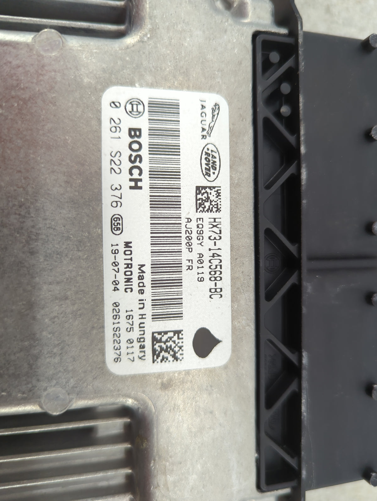 2020 Land Rover Discovery Sport PCM Engine Control Computer ECU ECM PCU OEM P/N:HX73-14C568-BC 0261S22376 Fits OEM Used Auto