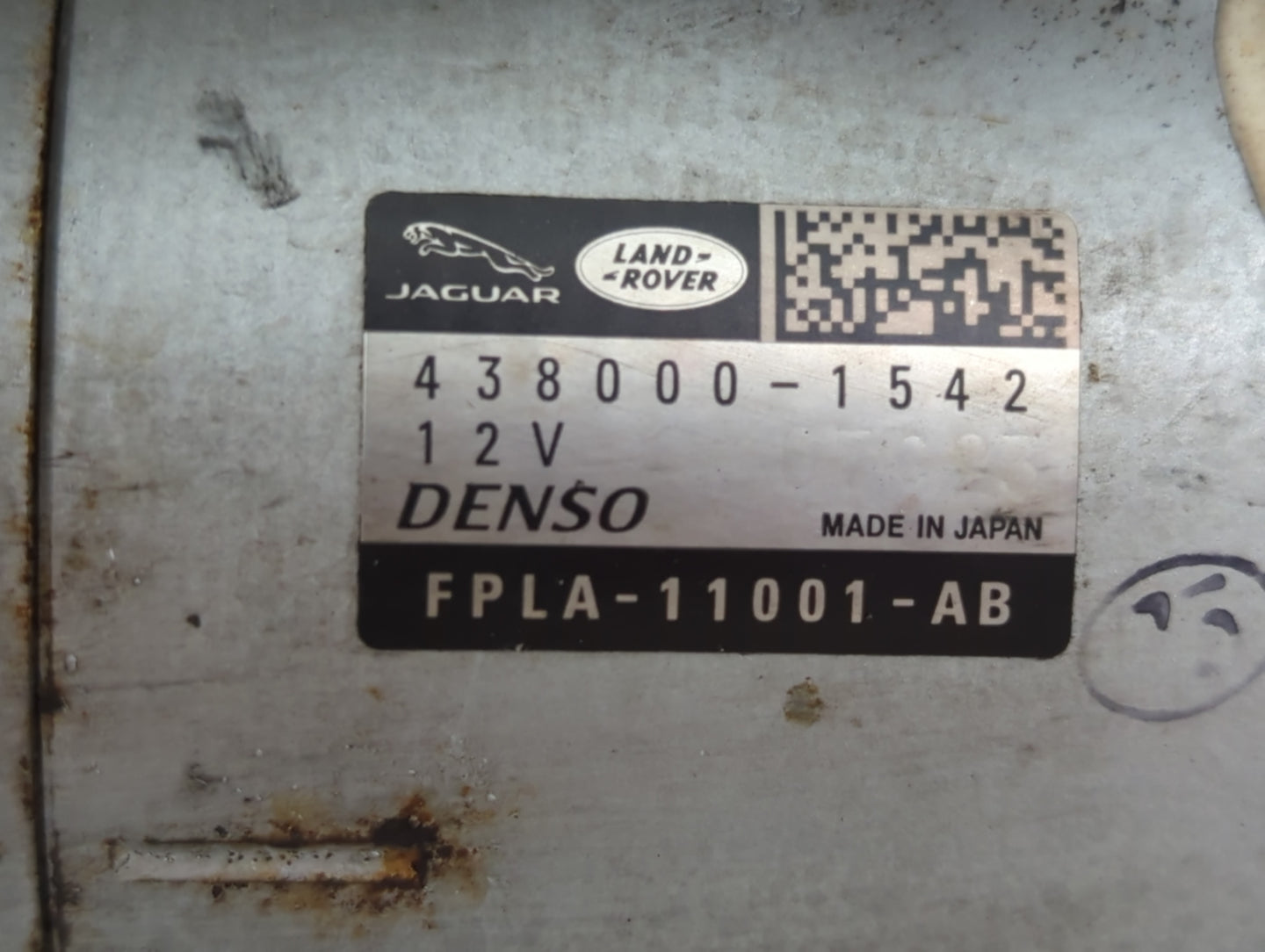 2015-2020 Land Rover Range Rover Car Starter Motor Solenoid OEM P/N:FPLA-11001-AB 438000-1542 Fits OEM Used Auto Parts - Oem