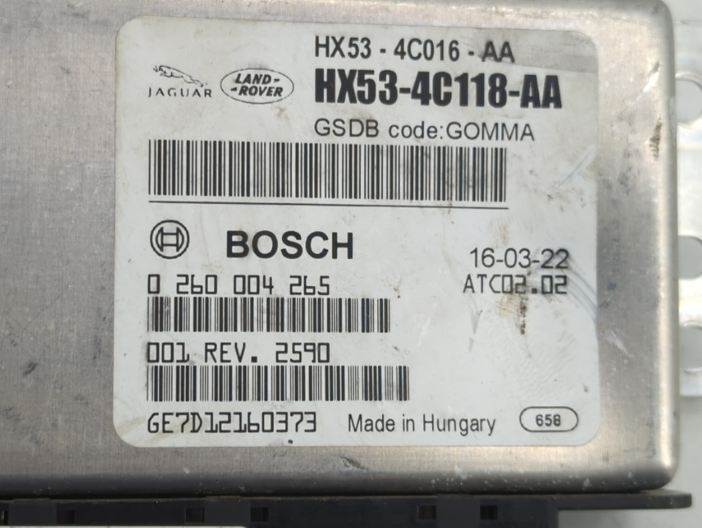 2020 Land Rover Range Rover Chassis Control Module Ccm Bcm Body Control - Oemusedautoparts1.com