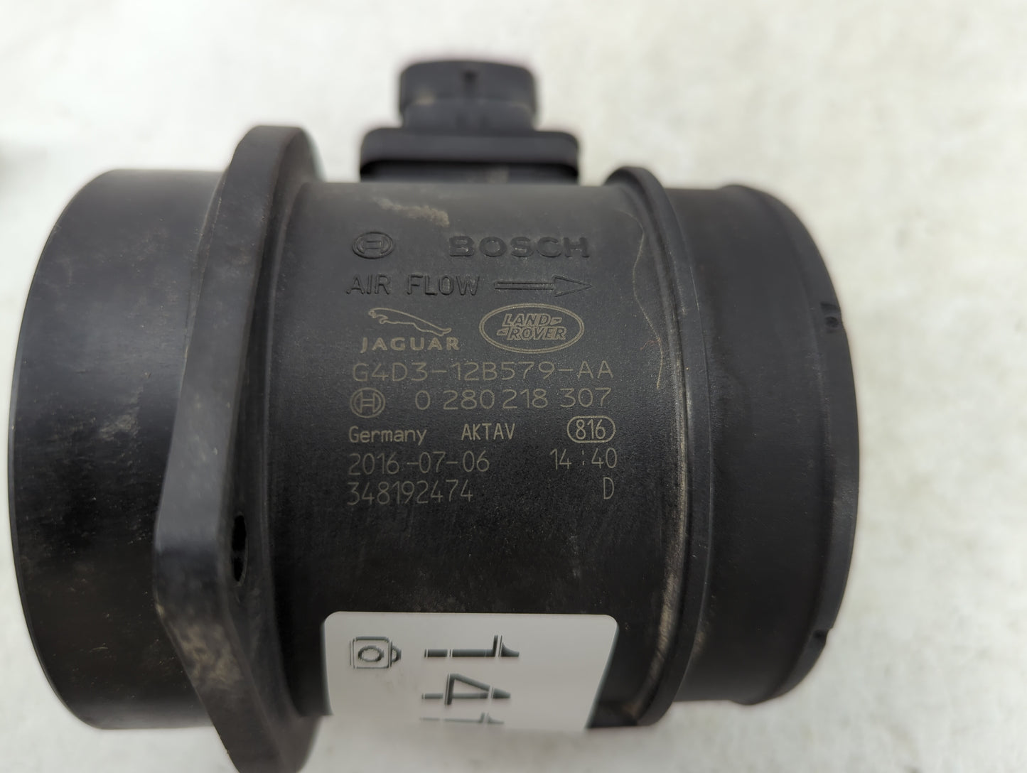 2016-2019 Land Rover Range Rover Mass Air Flow Meter Maf - Oemusedautoparts1.com