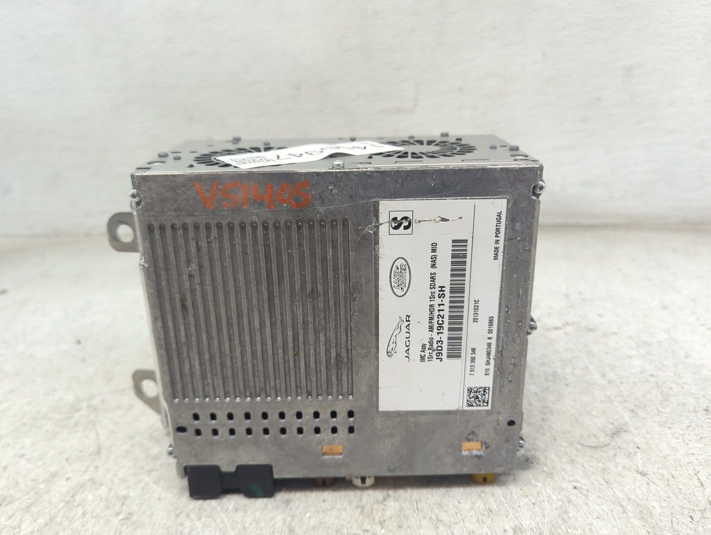 2020 Land Rover Range Rover Radio AM FM Cd Player Receiver Replacement P/N:J9D3-19C211-SH 2AE5I-IMC10US, 2145A-IMC10US Fits 