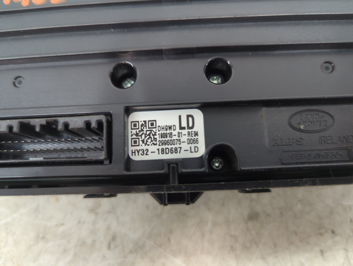 2020 Land Rover Range Rover Sport Climate Control Module Temperature AC/Heater Replacement P/N:HY32-18D687-LD DH9WD Fits OEM