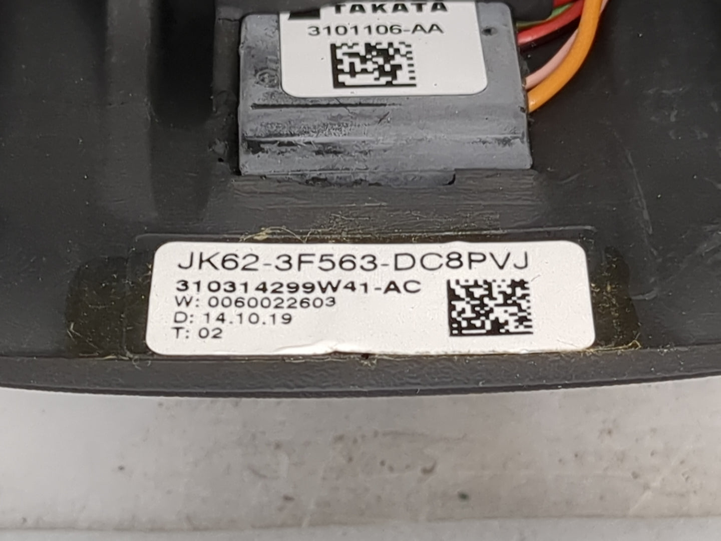 2020 Land Rover Range Rover Velar Steering Wheel Oem Black - Oemusedautoparts1.com