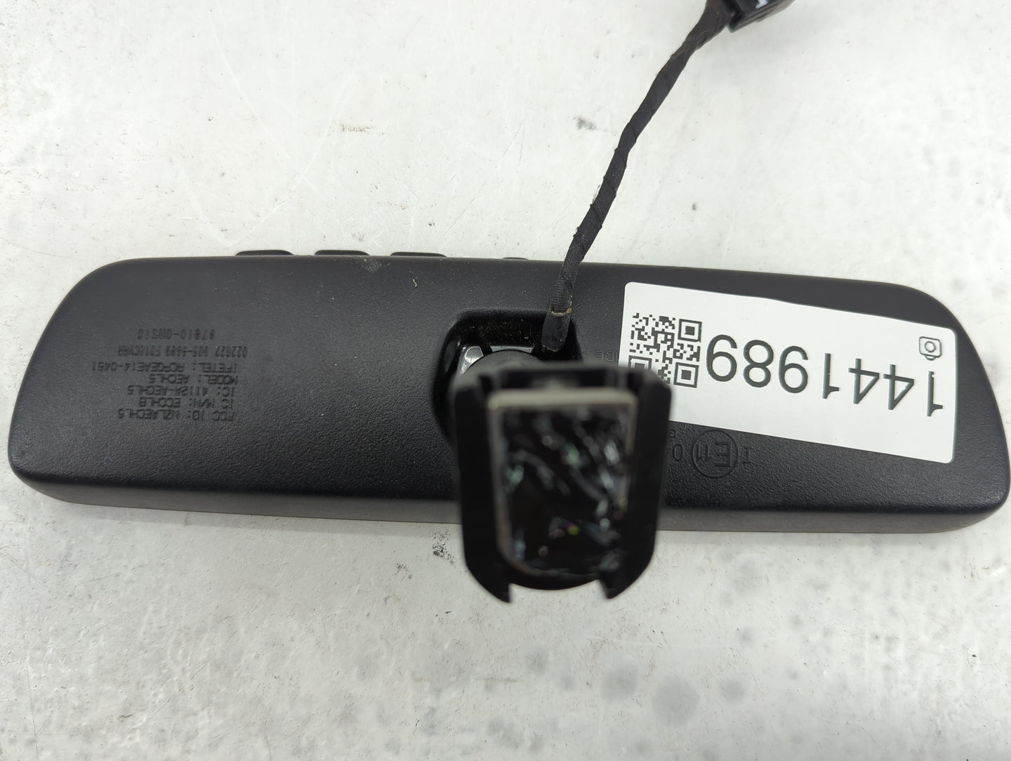 2020 Lexus Is300 Interior Rear View Mirror Replacement OEM P/N:87810-0WS10 Fits OEM Used Auto Parts - Oemusedautoparts1.com