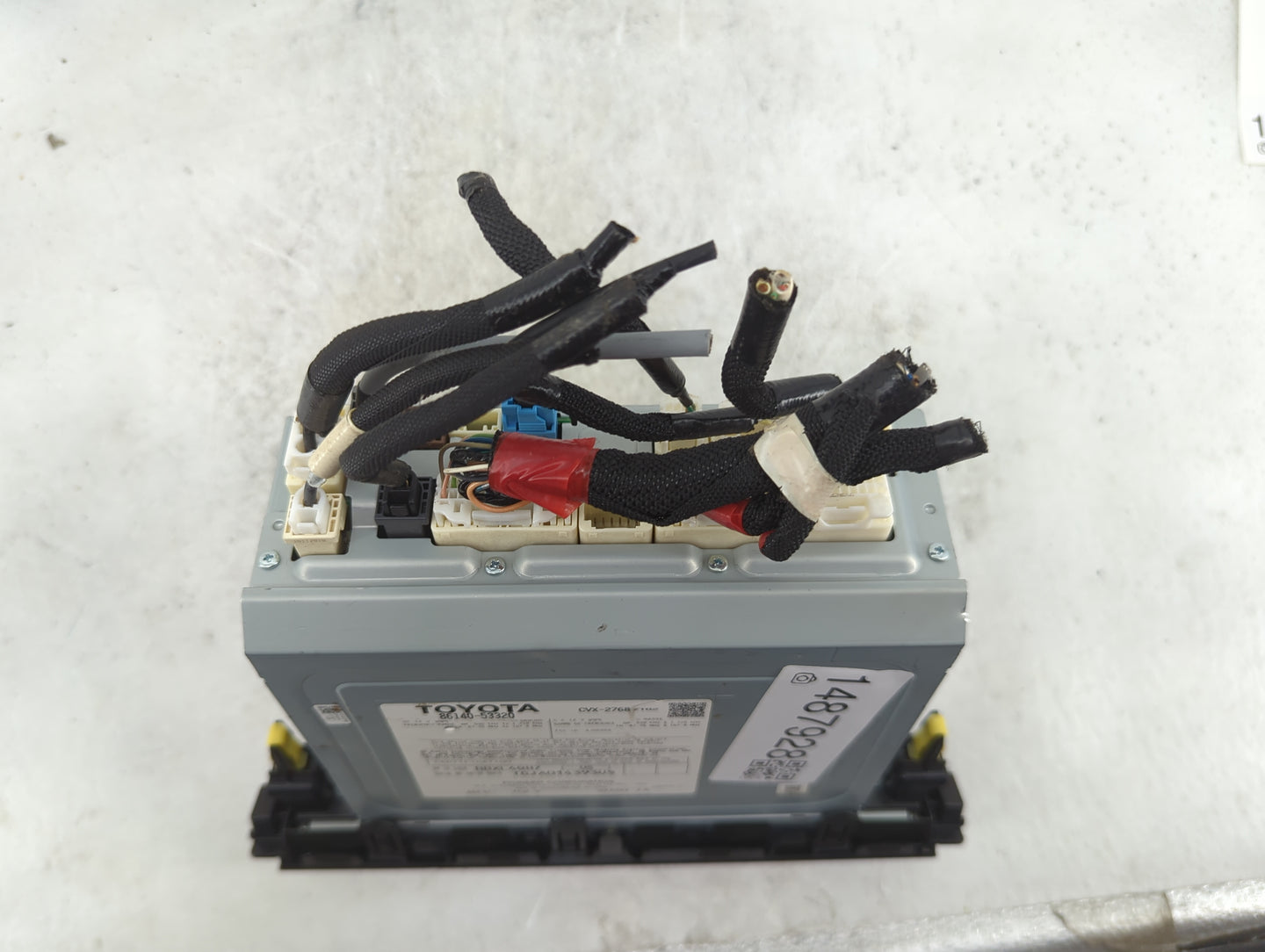 2019 Lexus Is300 Radio AM FM Cd Player Receiver Replacement P/N:86140-53320 CVX-2768, BBXL4QHZ Fits OEM Used Auto Parts - Oe