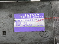 2018-2021 Lexus Nx300 Car Starter Motor Solenoid OEM P/N:428000-7495 28100-28072 Fits OEM Used Auto Parts - Oemusedautoparts