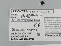 2020-2021 Lexus Nx300 Radio AM FM Cd Player Receiver Replacement P/N:86840-33203 Fits Fits 2020 2021 OEM Used Auto Parts - O