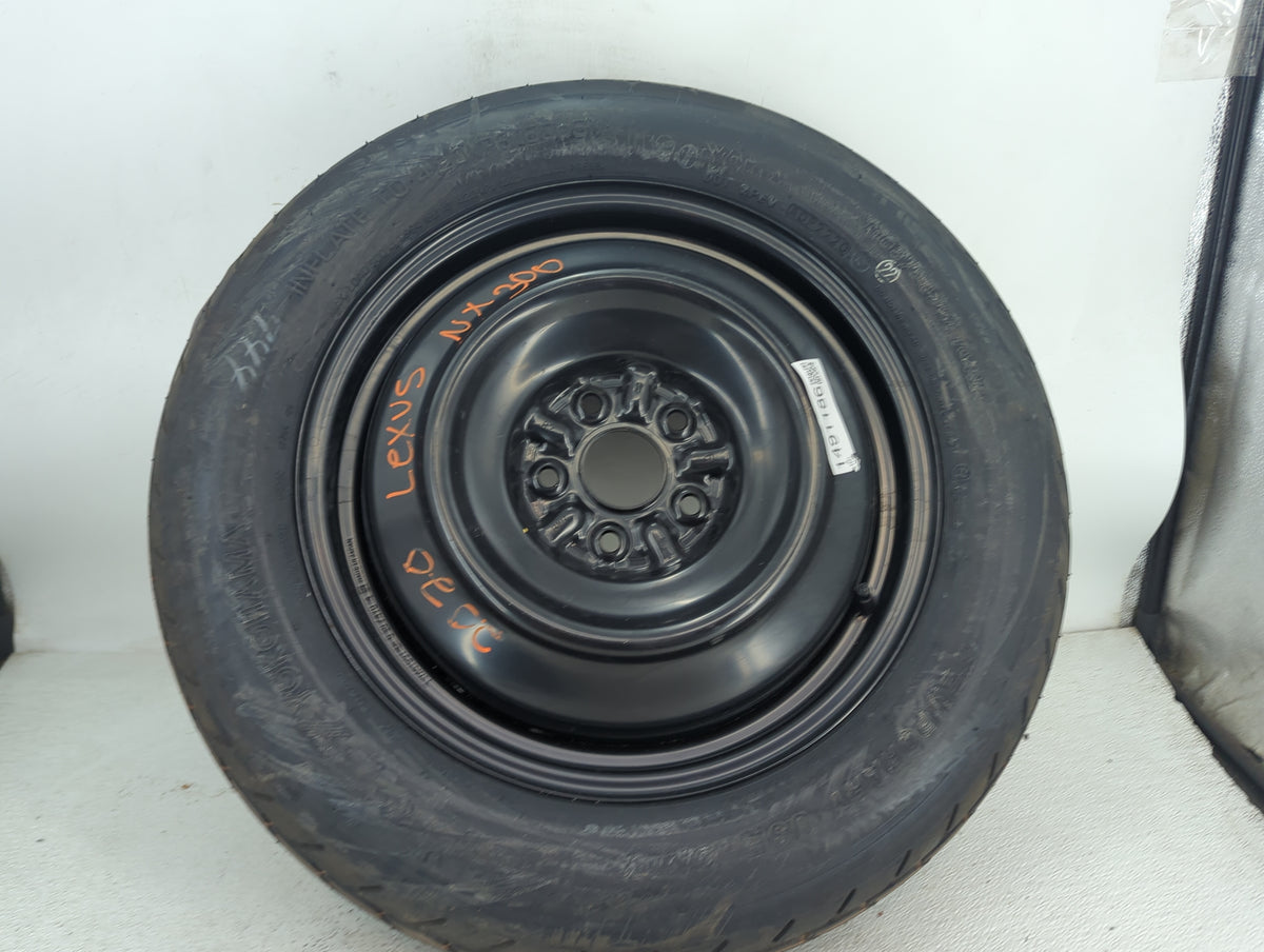 2018-2021 Lexus Nx300 Spare Donut Tire Wheel Rim Oem - Oemusedautoparts1.com
