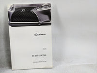 2020 Lexus Rx350 Owners Manual Book Guide OEM Used Auto Parts - Oemusedautoparts1.com