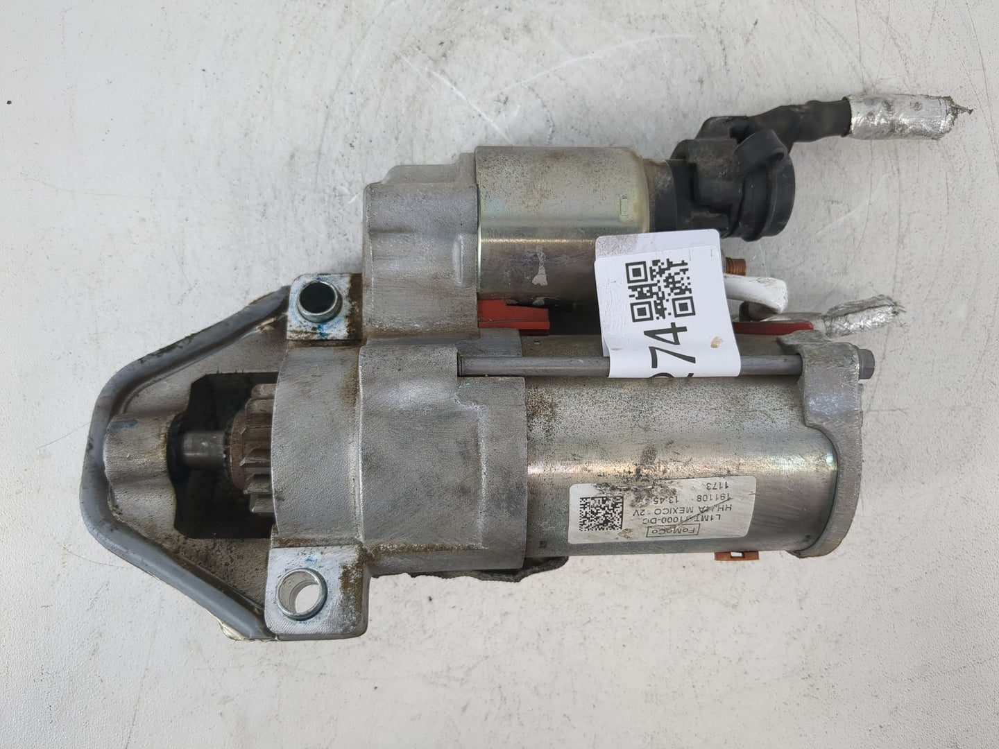 2020 Lincoln Aviator Car Starter Motor Solenoid OEM P/N:L13T-11000-DC Fits OEM Used Auto Parts - Oemusedautoparts1.com