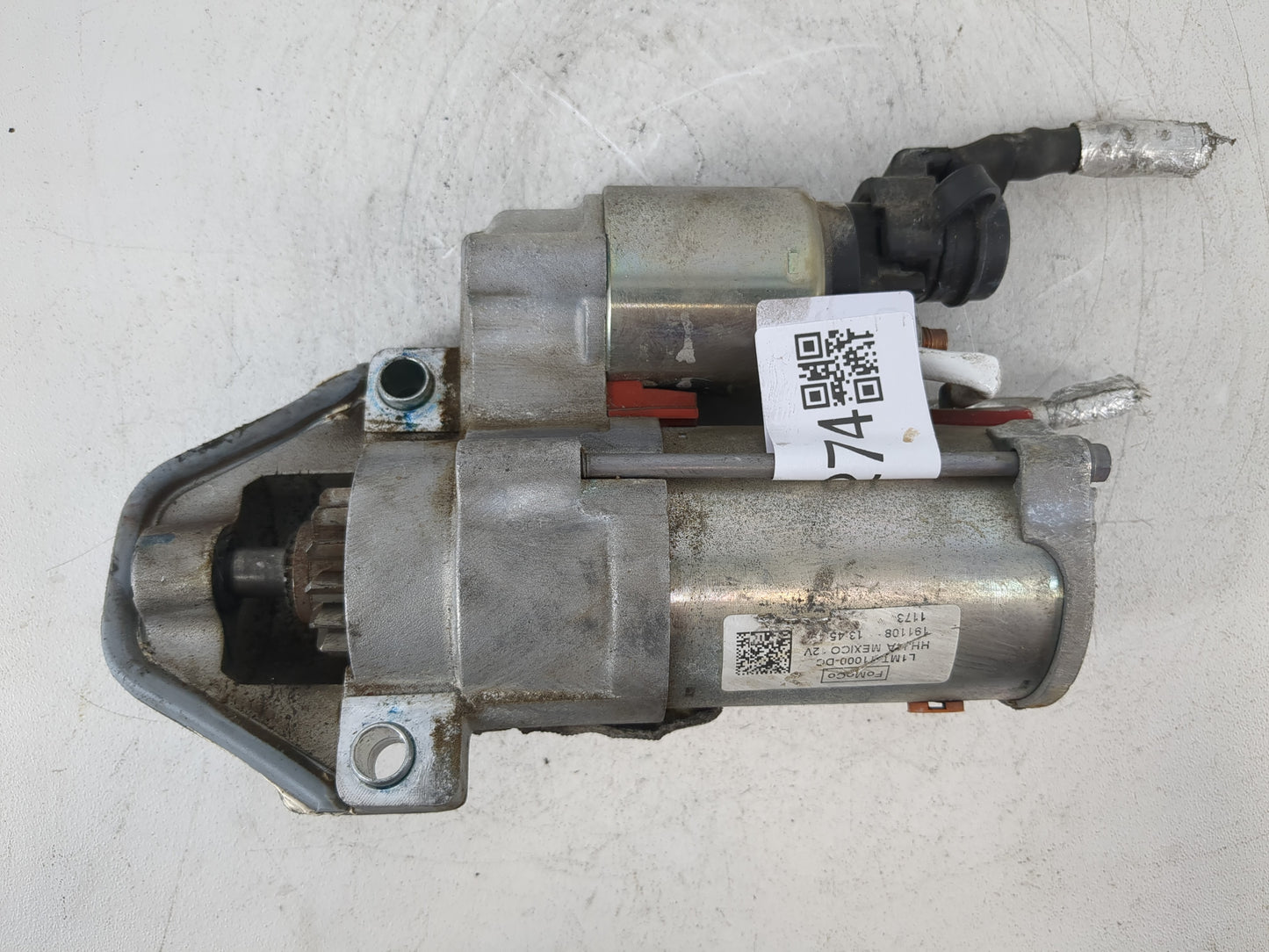 2020 Lincoln Aviator Car Starter Motor Solenoid OEM P/N:L13T-11000-DC Fits OEM Used Auto Parts - Oemusedautoparts1.com