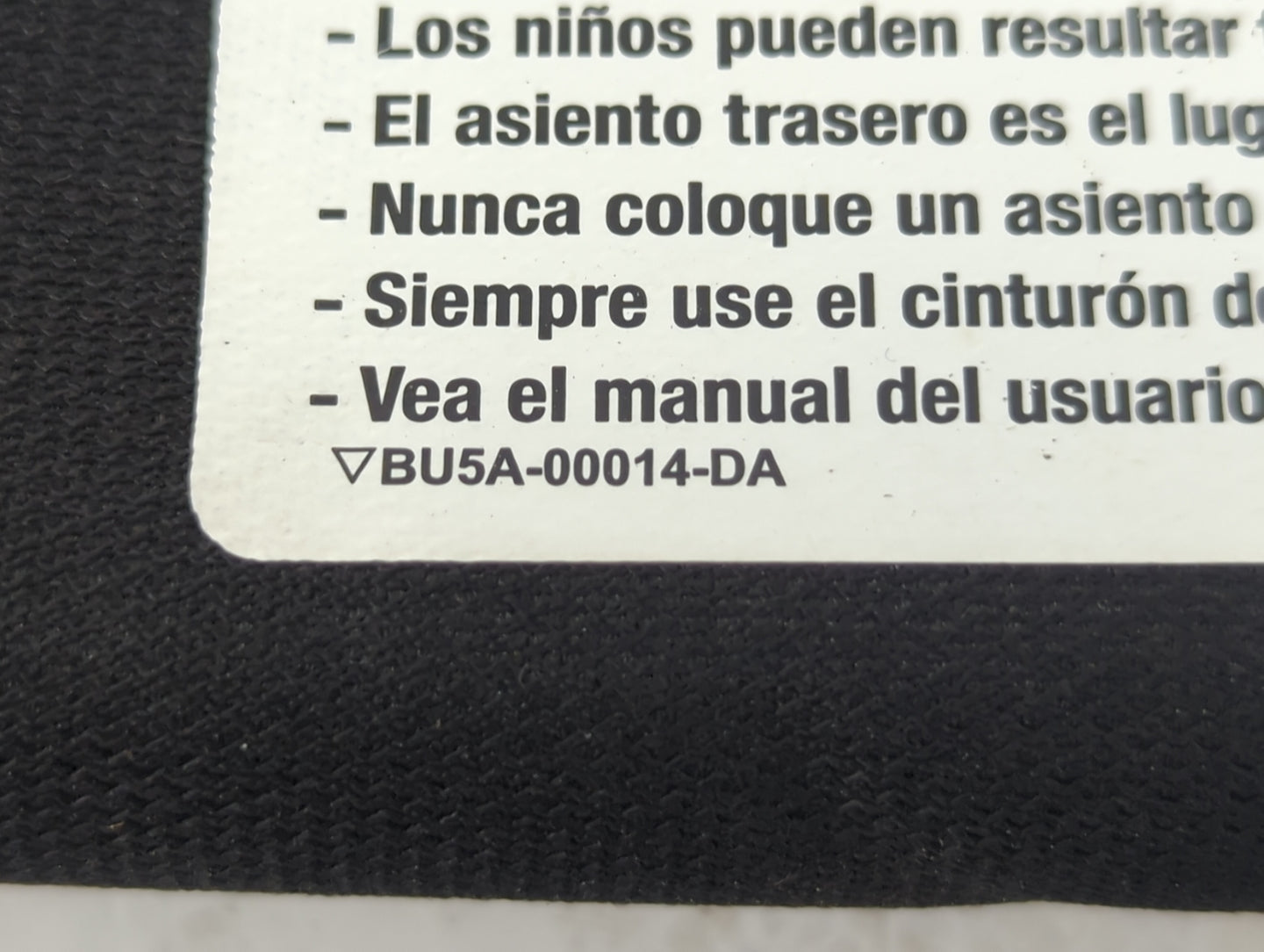 2020 Lincoln Aviator Sun Visor Shade Replacement Driver Left Mirror Fits OEM Used Auto Parts - Oemusedautoparts1.com
