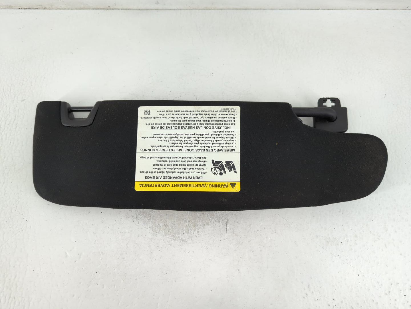 2020 Lincoln Aviator Sun Visor Shade Replacement Driver Left Mirror Fits OEM Used Auto Parts - Oemusedautoparts1.com