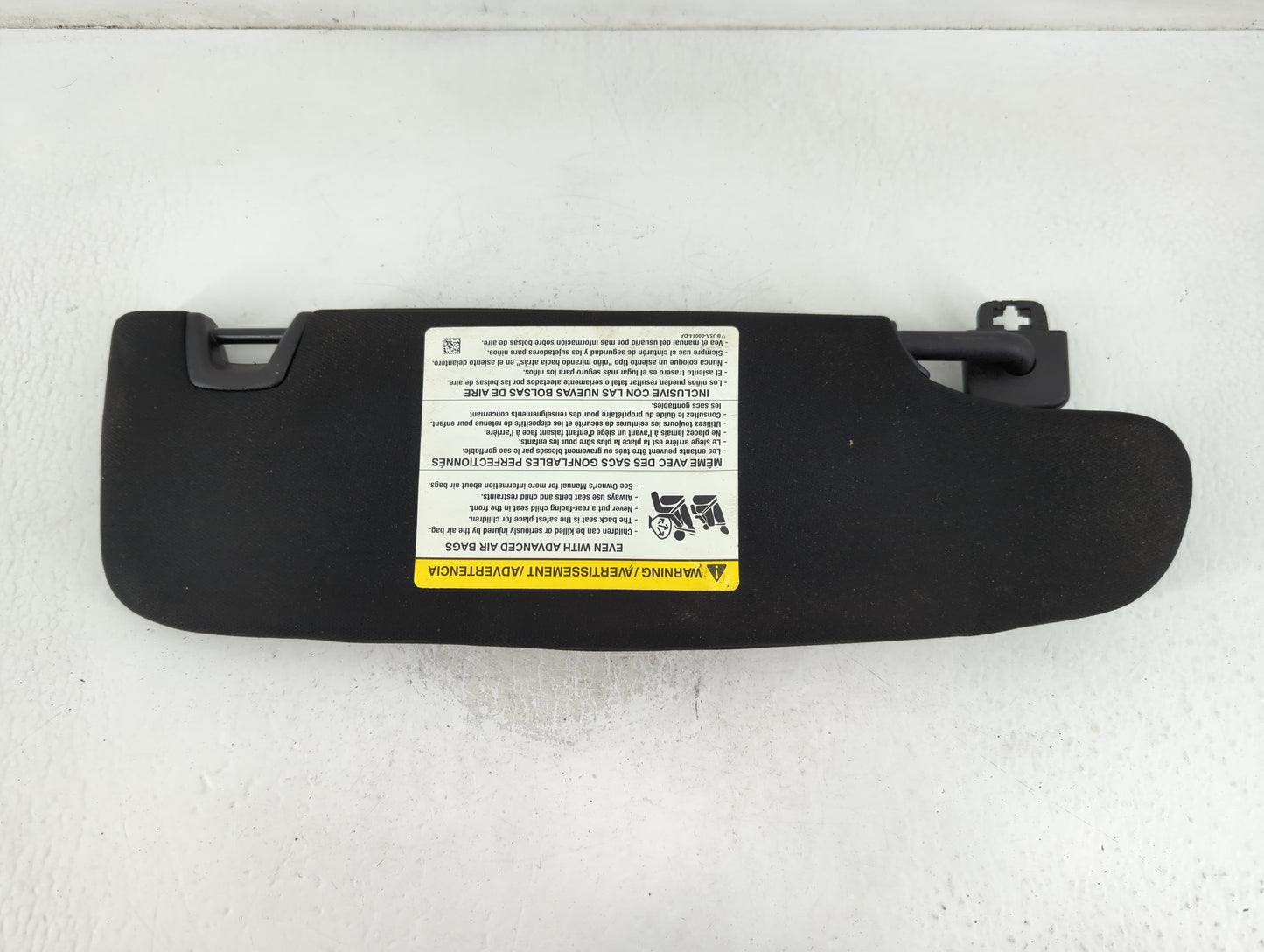 2020 Lincoln Aviator Sun Visor Shade Replacement Driver Left Mirror Fits OEM Used Auto Parts - Oemusedautoparts1.com