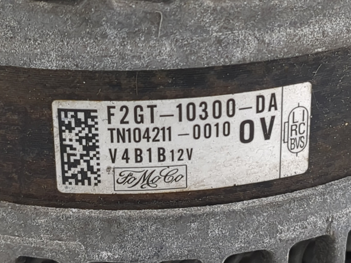 2020 Lincoln Continental Alternator Replacement Generator Charging Assembly Engine OEM P/N:F2GT-10300-DA Fits OEM Used Auto 