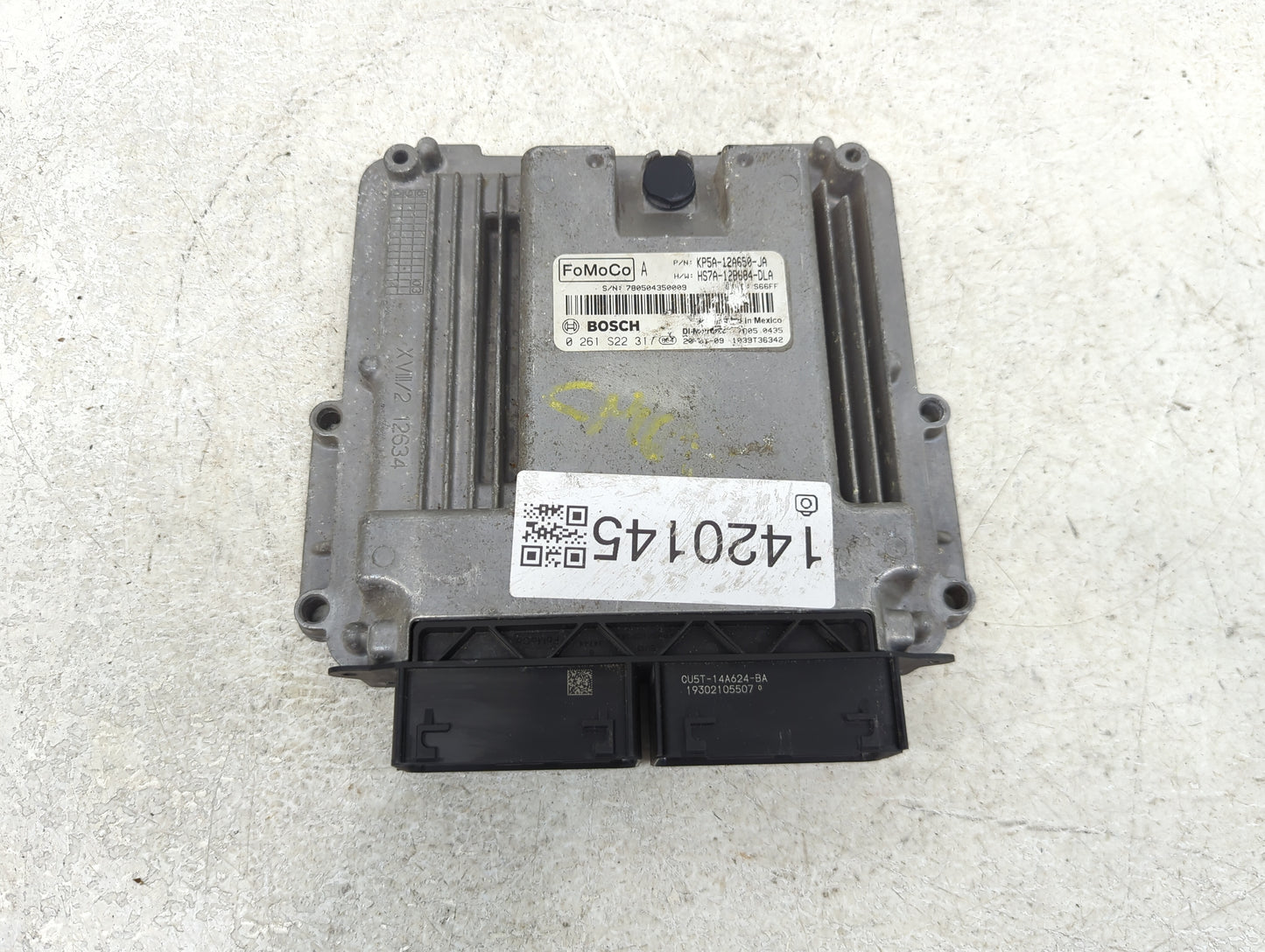 2020 Lincoln Mkz PCM Engine Control Computer ECU ECM PCU OEM P/N:KP5A-12A650-JA HS7A-12B684-DLA, 0261S22317 Fits Fits 2019 O